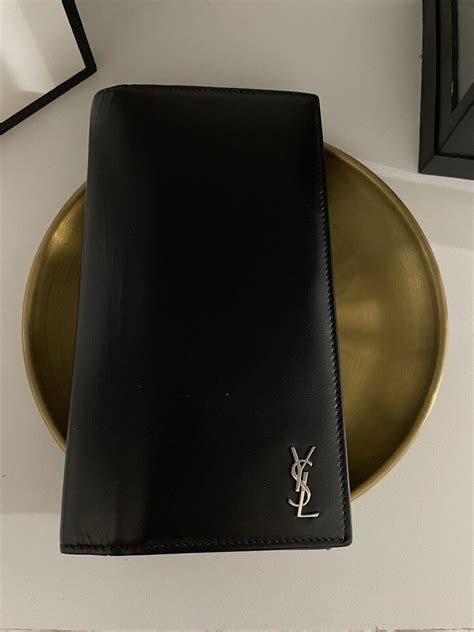 tiny cassandre ysl|TINY CASSANDRE continental wallet in matte leather .